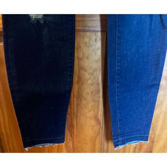 J Brand Women's Cropped Distressed Skinny Jeans‎ Size 30/10 - Picture 6 of 8